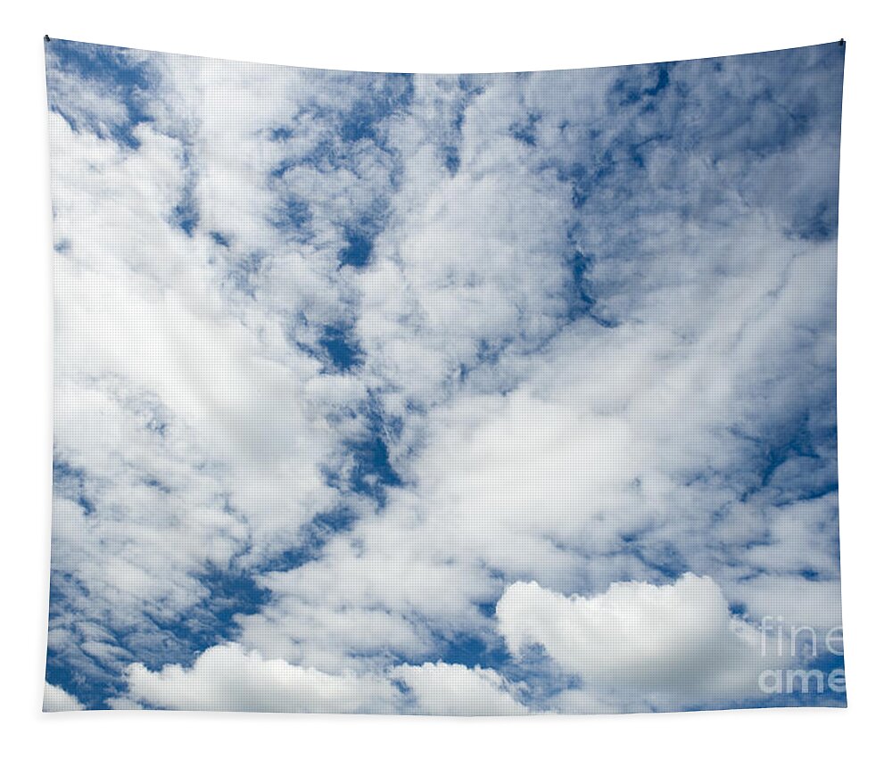 Science Tapestry featuring the photograph Cumulus Clouds #1 by Jim Corwin