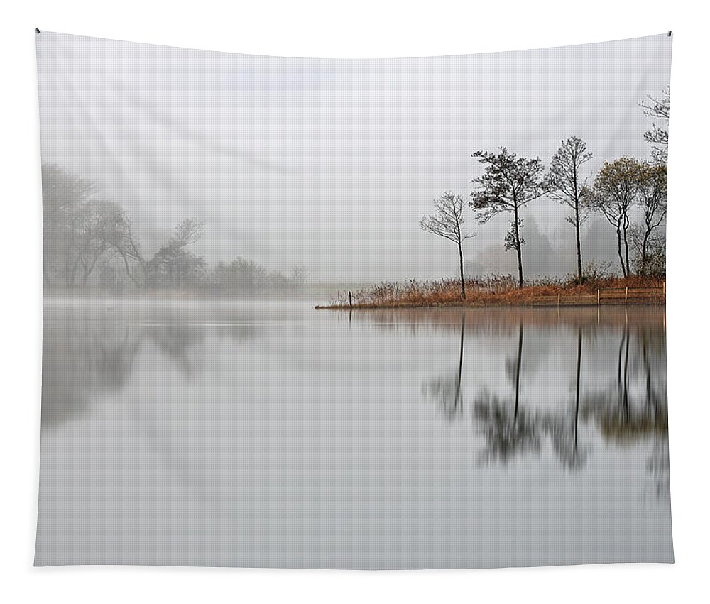 Loch Ard Tapestry featuring the photograph Loch Ard #1 by Grant Glendinning