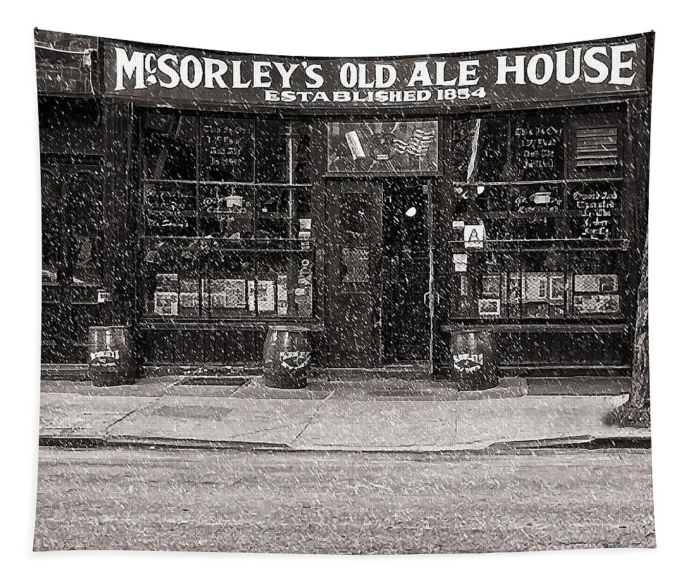 Mcsorley's Old Ale House Tapestry featuring the photograph McSorley's Old Ale House by Doc Braham