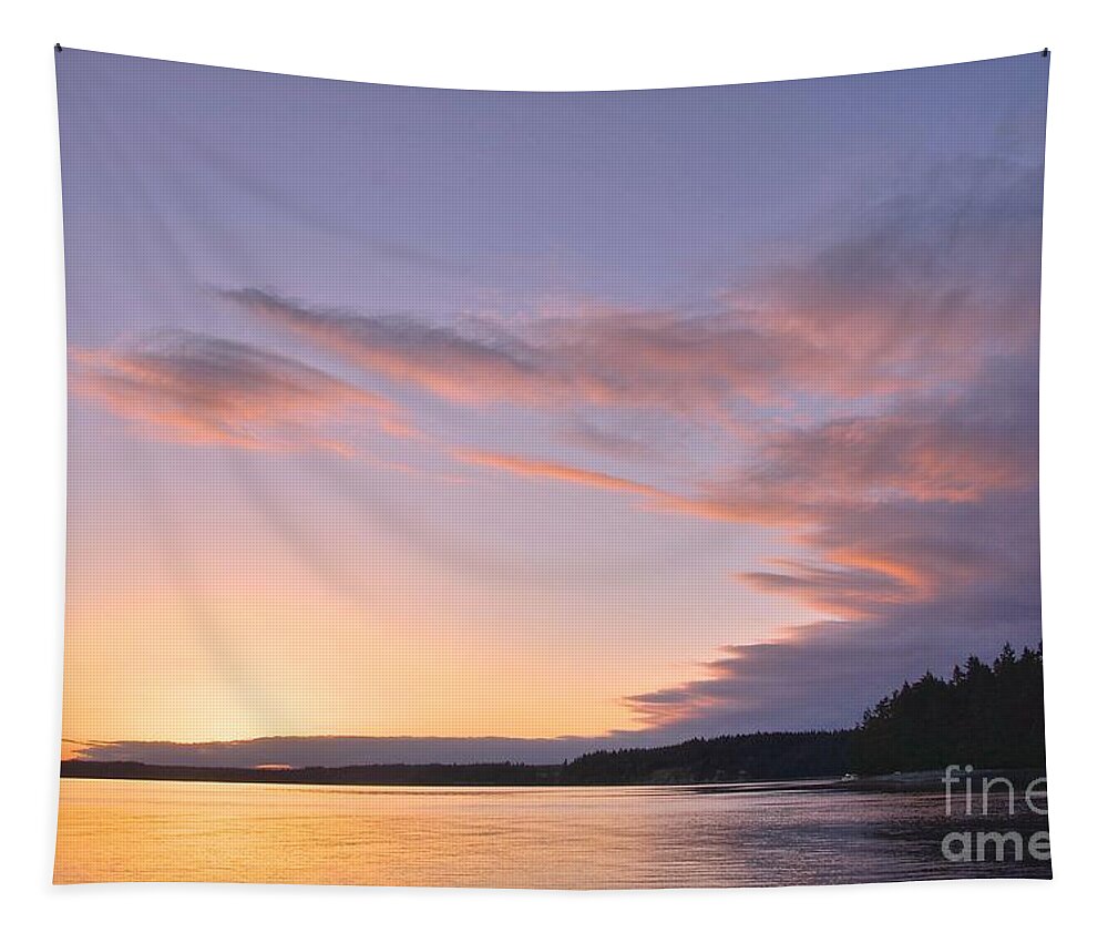 Photography Tapestry featuring the photograph On Puget Sound - 2 by Sean Griffin