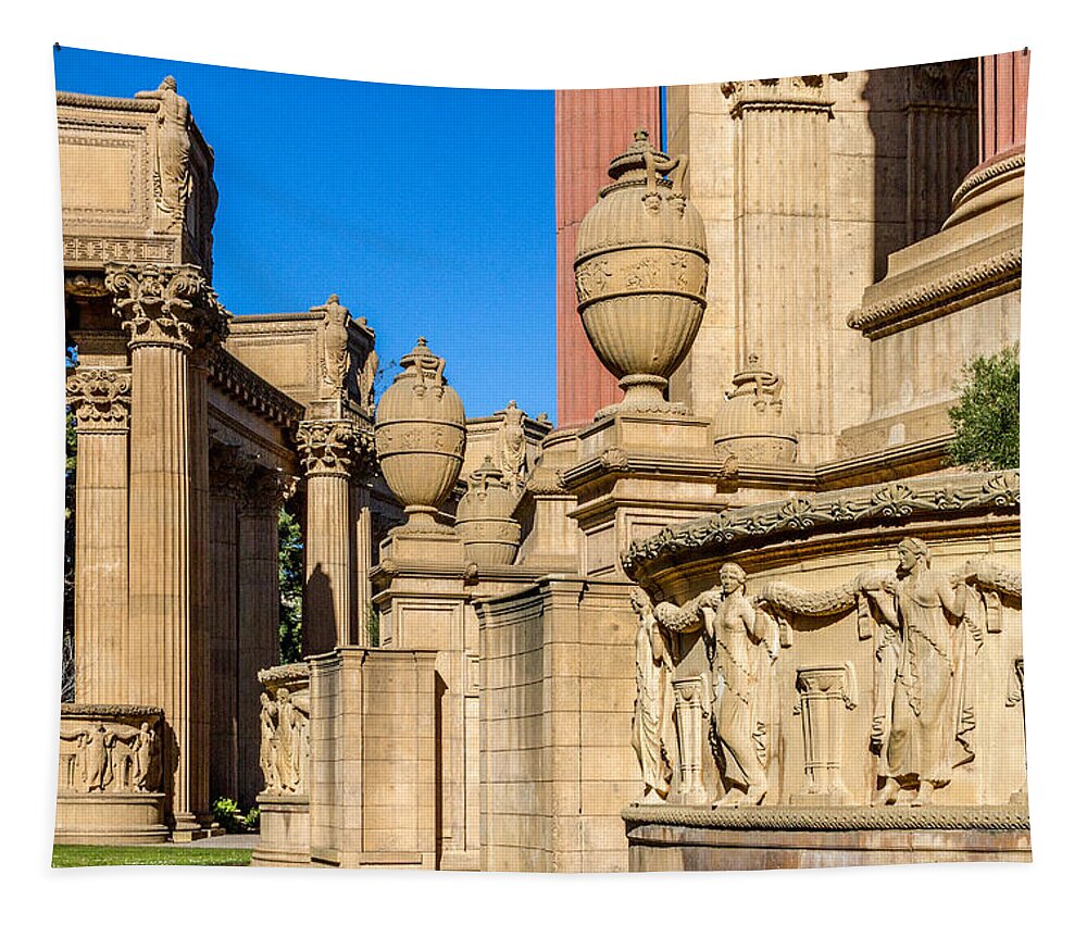  Building Tapestry featuring the photograph Palace Of Fine Arts III by Bill Gallagher