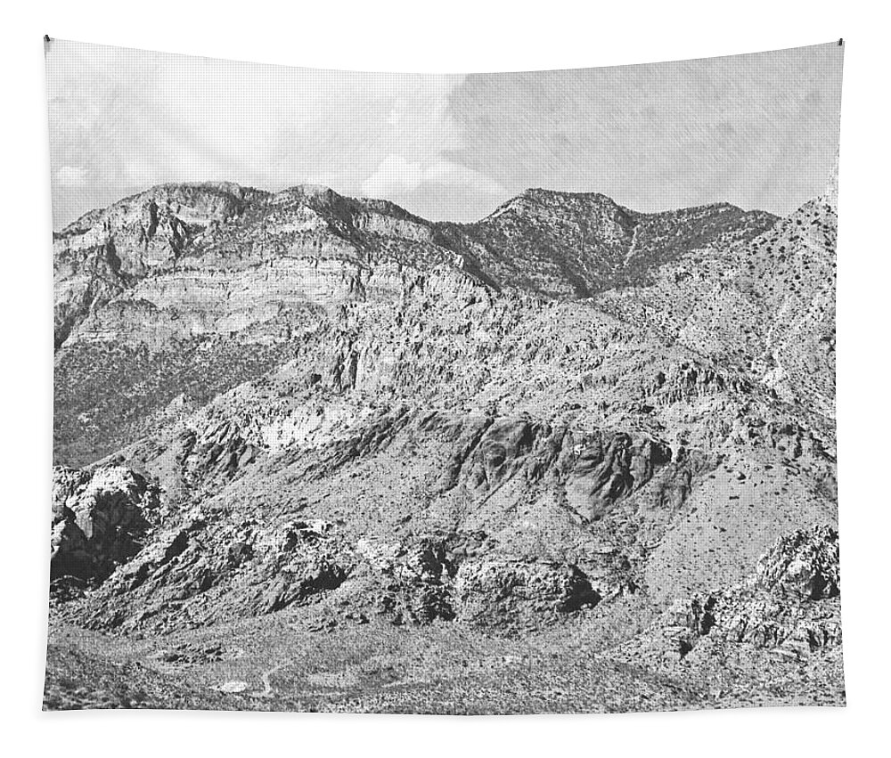  Frank Wilson Tapestry featuring the photograph Red Rocks Nevada #1 by Frank Wilson