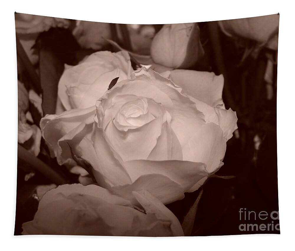 Rose Tapestry featuring the photograph Rose #1 by Tiziana Maniezzo