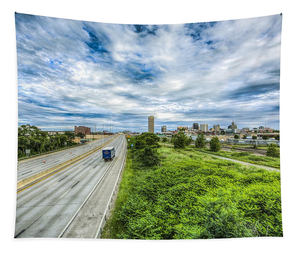 Buffalo Photographs Tapestry featuring the photograph 190 North by John Angelo Lattanzio