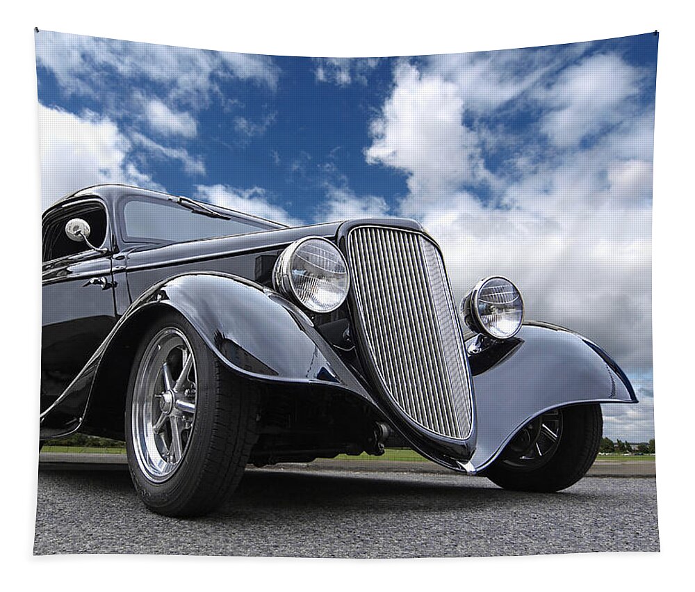 Hotrod Tapestry featuring the photograph 1934 Ford Coupe by Gill Billington