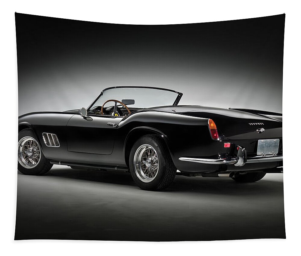 Car Tapestry featuring the photograph 1961 Ferrari 250 GT California Spyder by Gianfranco Weiss