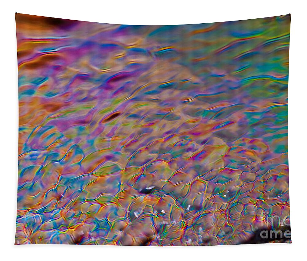 Abstract Tapestry featuring the photograph After Forever #1 by Anthony Sacco