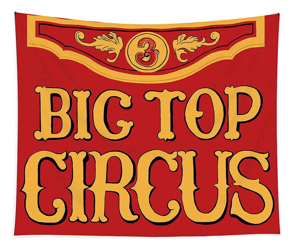 Big Top Circus Tapestry featuring the photograph Big Top Circus #2 by Kristin Elmquist