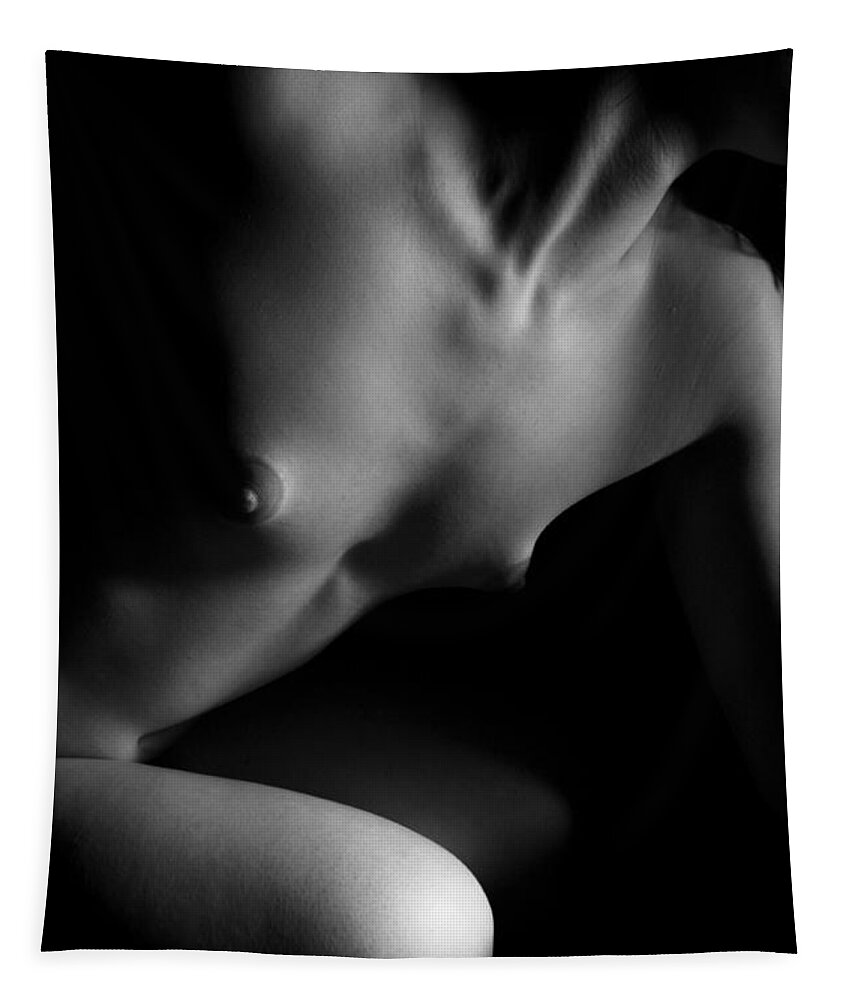 Breasts Tapestry featuring the photograph Figure Study #2 by Joe Kozlowski