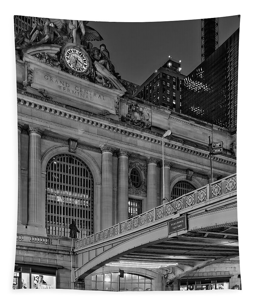 Grand Central Terminal Tapestry featuring the photograph Grand Central Terminal GCT NYC #2 by Susan Candelario