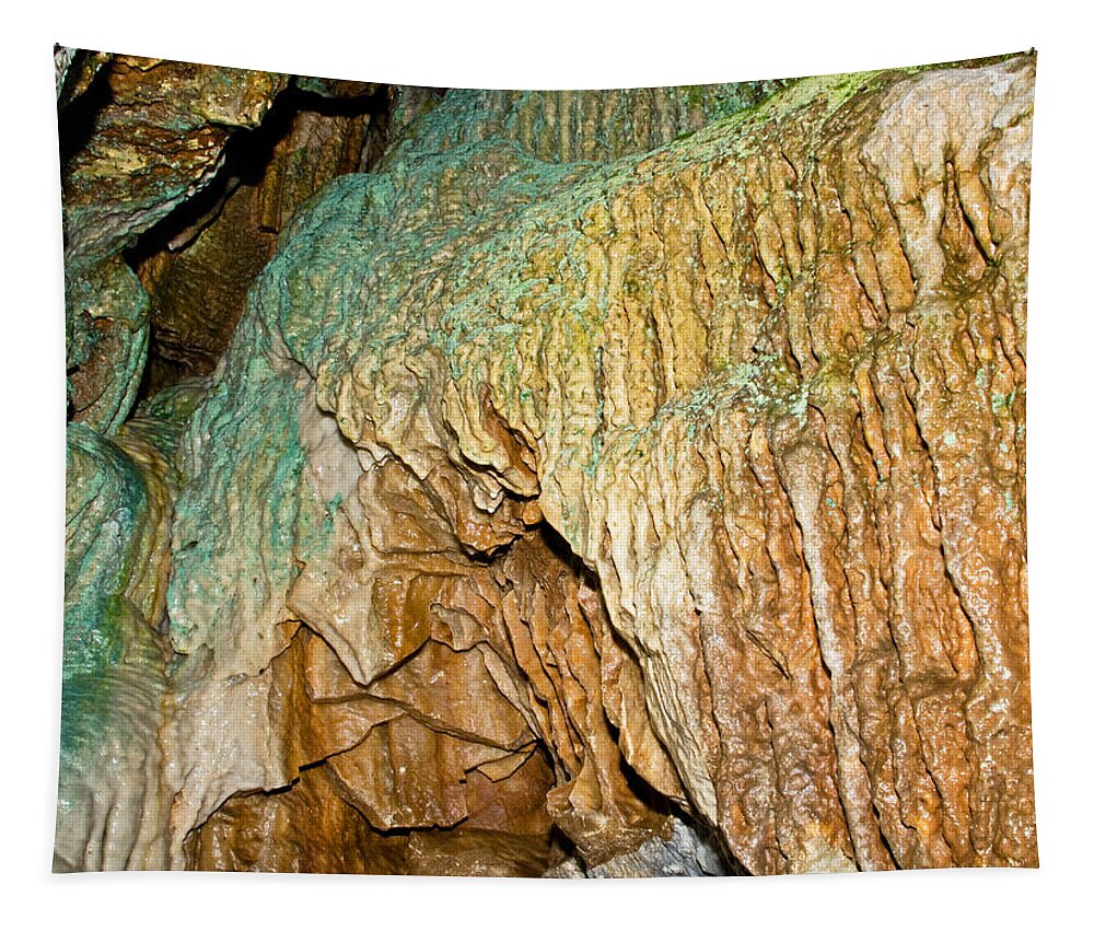 Nature Tapestry featuring the photograph Linville Caverns #2 by Millard H. Sharp
