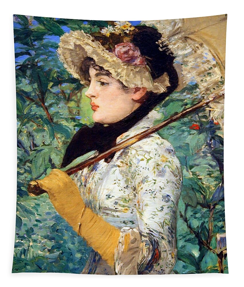Spring Tapestry featuring the photograph Manet's Spring #2 by Cora Wandel