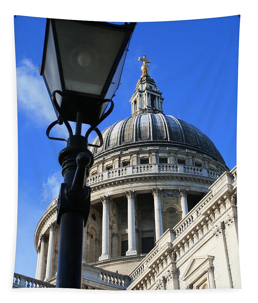 St Paul's Cathedral Tapestry featuring the photograph St Pauls Cathedral #2 by Sue Leonard