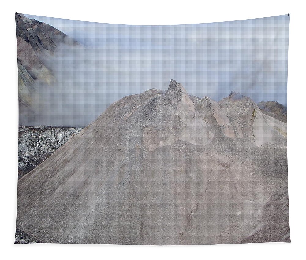 Volcanoes Tapestry featuring the photograph The Dome Of Mt St Helens #1 by Jeff Swan