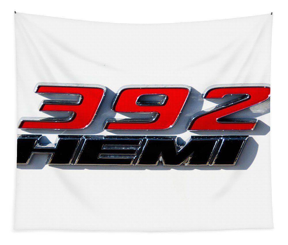 392 Hemi Tapestry featuring the photograph 392 Hemi by Guy Whiteley