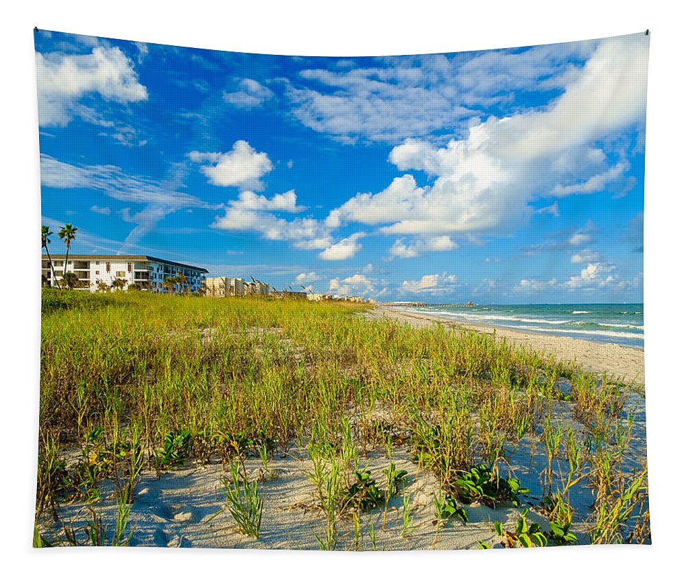 Cocoa Beach Tapestry featuring the photograph Cocoa Beach #3 by Raul Rodriguez