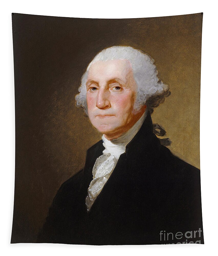 #faatoppicks Tapestry featuring the painting George Washington by Gilbert Stuart