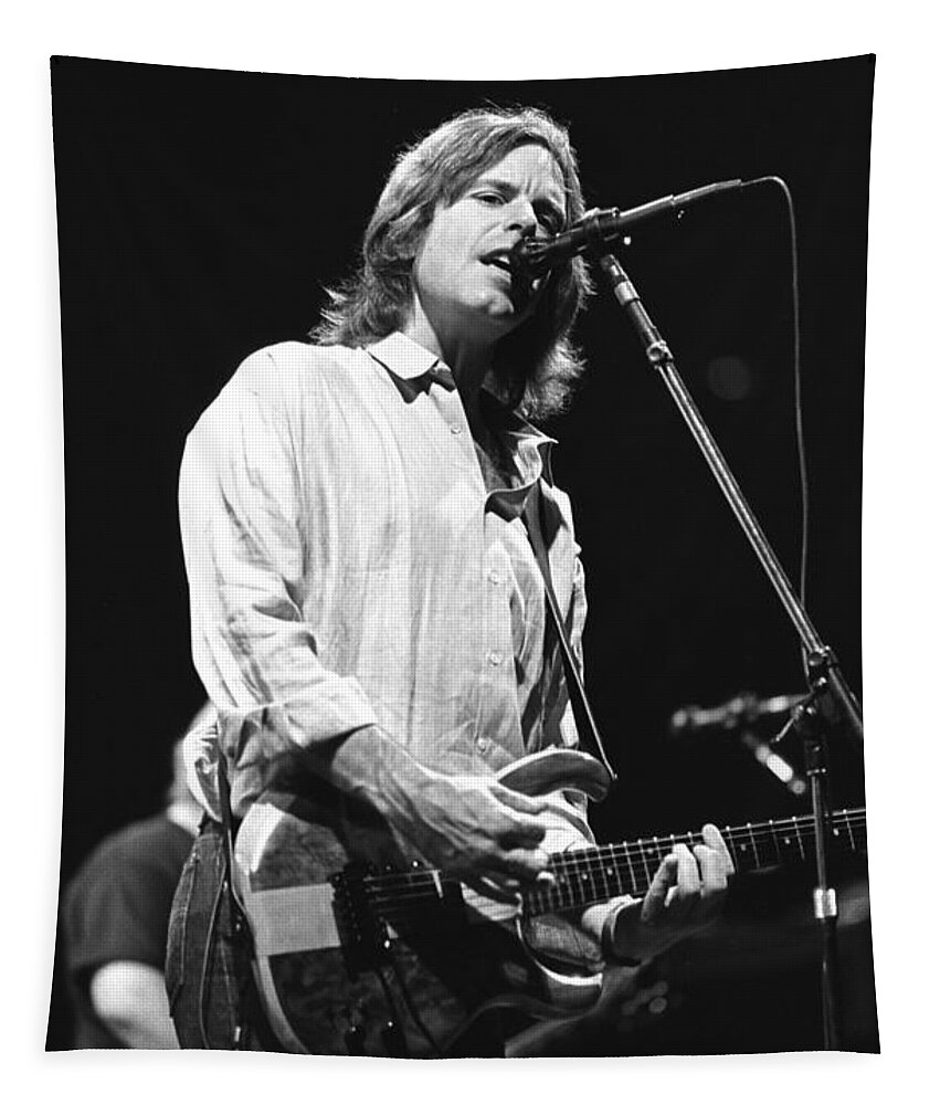 Singer Tapestry featuring the photograph Bob Weir #10 by Concert Photos