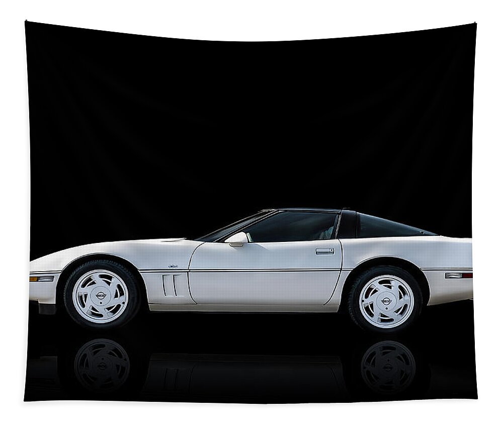 Chevrolet Tapestry featuring the digital art 35th Anniversary by Douglas Pittman
