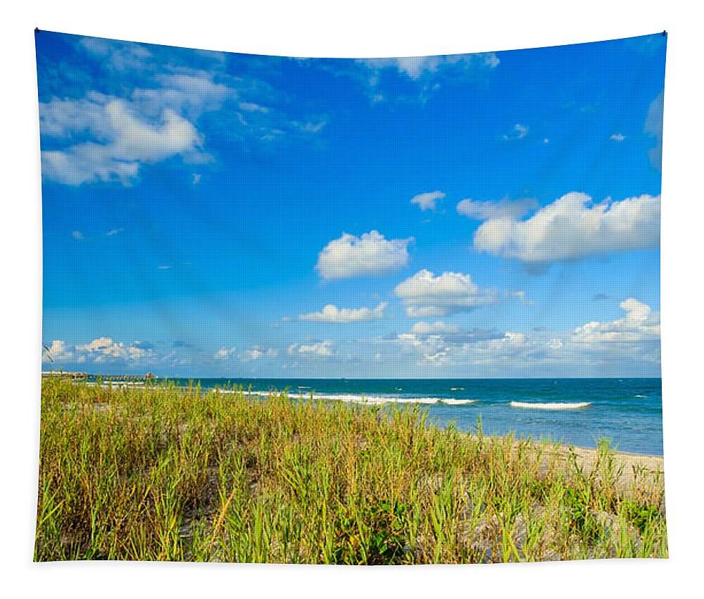 Cocoa Beach Tapestry featuring the photograph Cocoa Beach by Raul Rodriguez