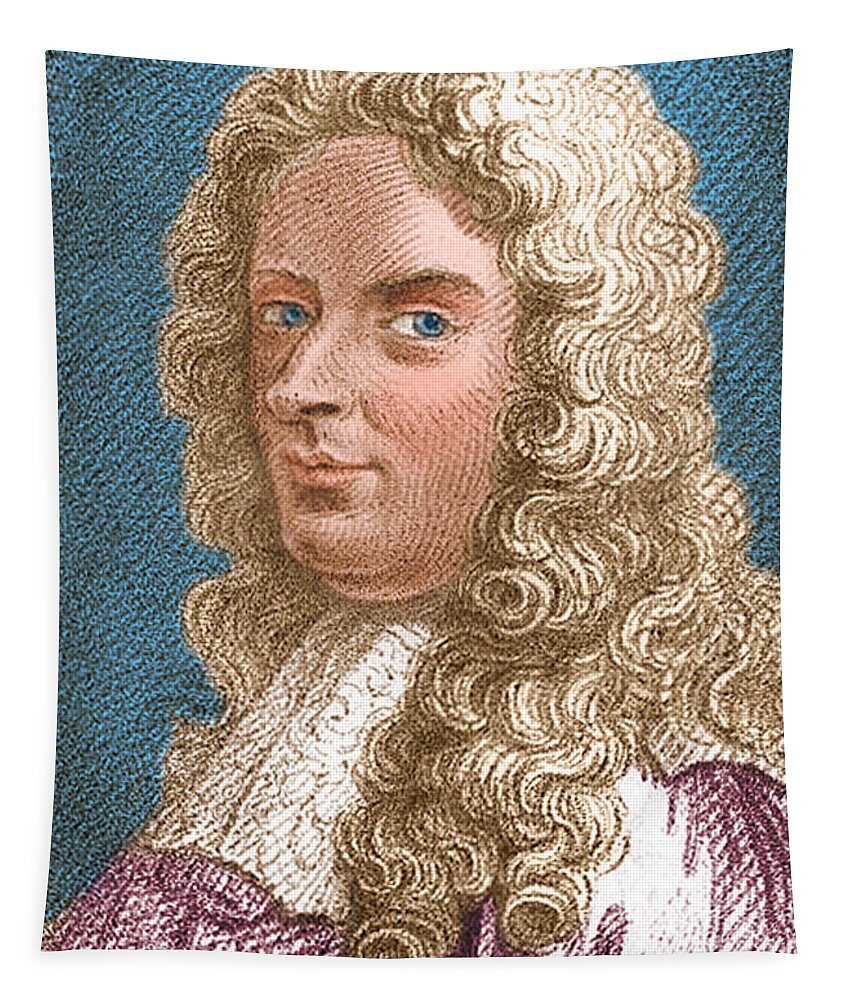 Science Tapestry featuring the photograph Giovanni Cassini, Italian-french #4 by Science Source