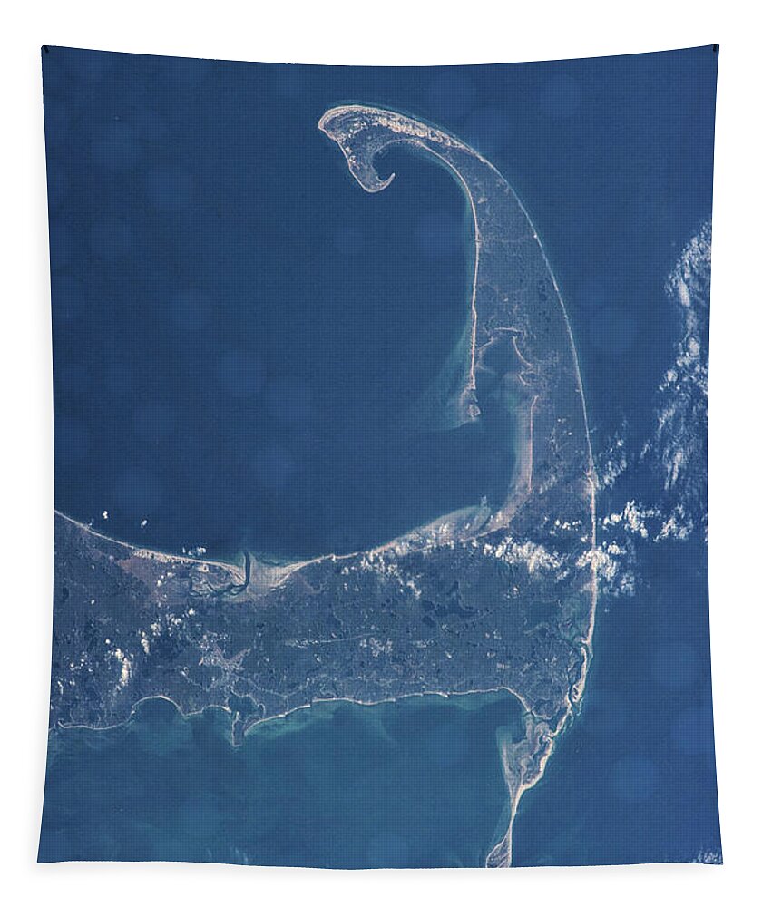Photography Tapestry featuring the photograph Satellite View Of Cape Cod National by Panoramic Images