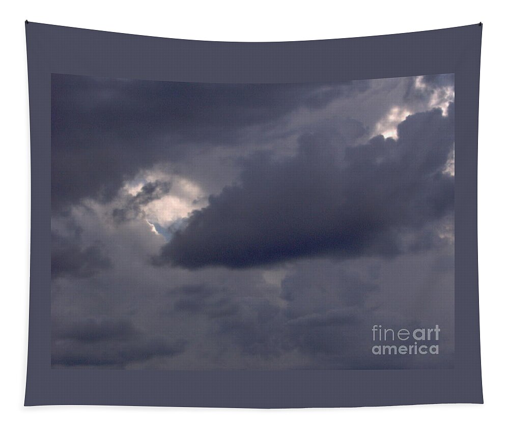 Clouds Tapestry featuring the photograph Summer Storm Clouds by D Hackett