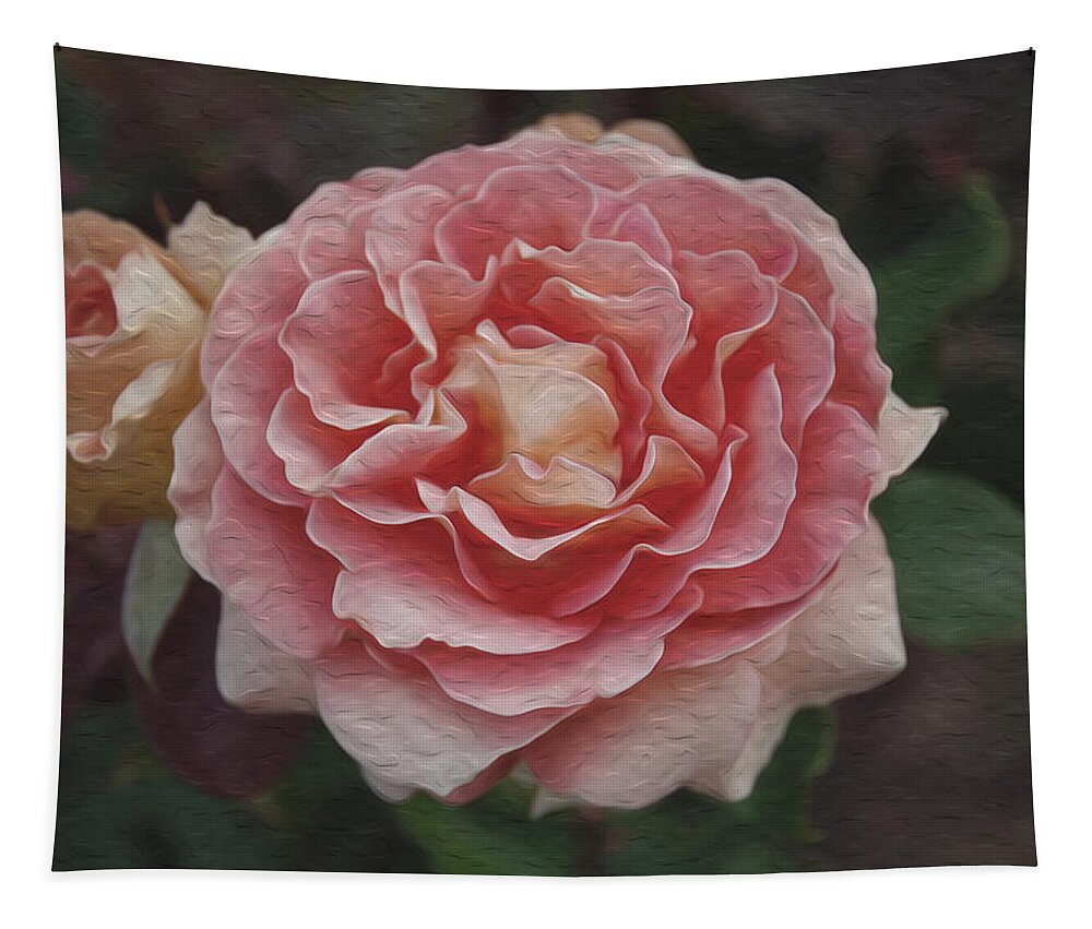 Rose Tapestry featuring the photograph A Filoli Rose for You by Patricia Dennis