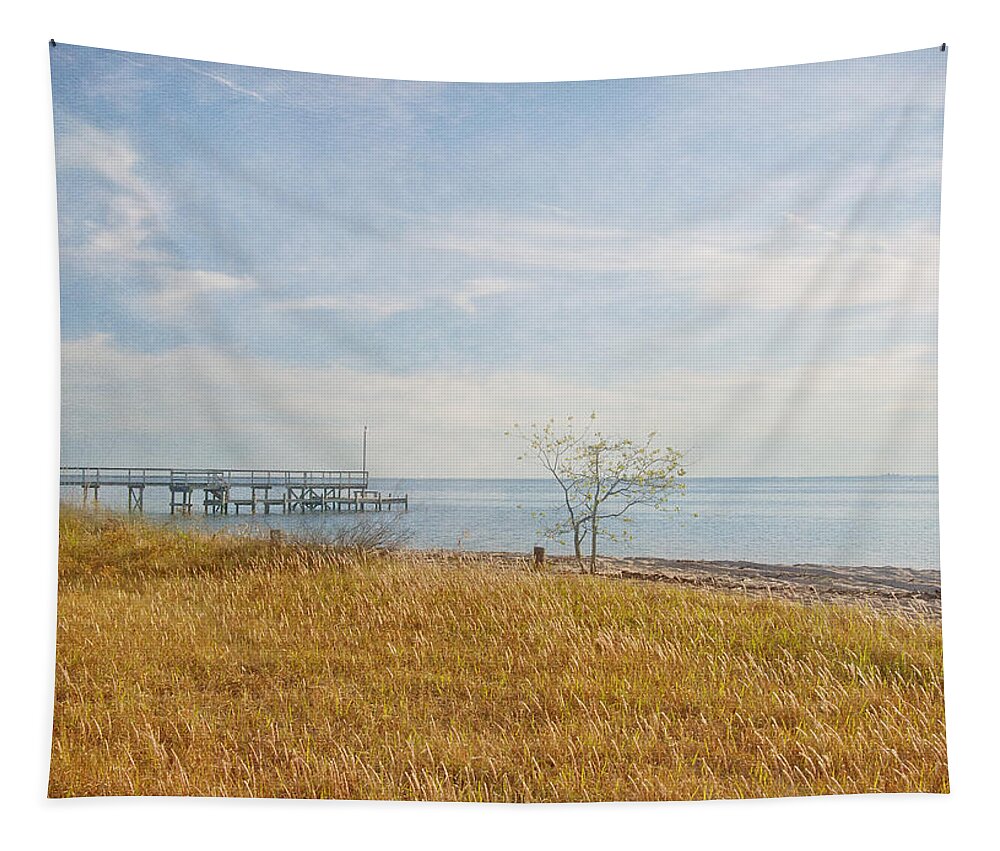 Landscape Tapestry featuring the photograph A Walk in Nature by Kim Hojnacki