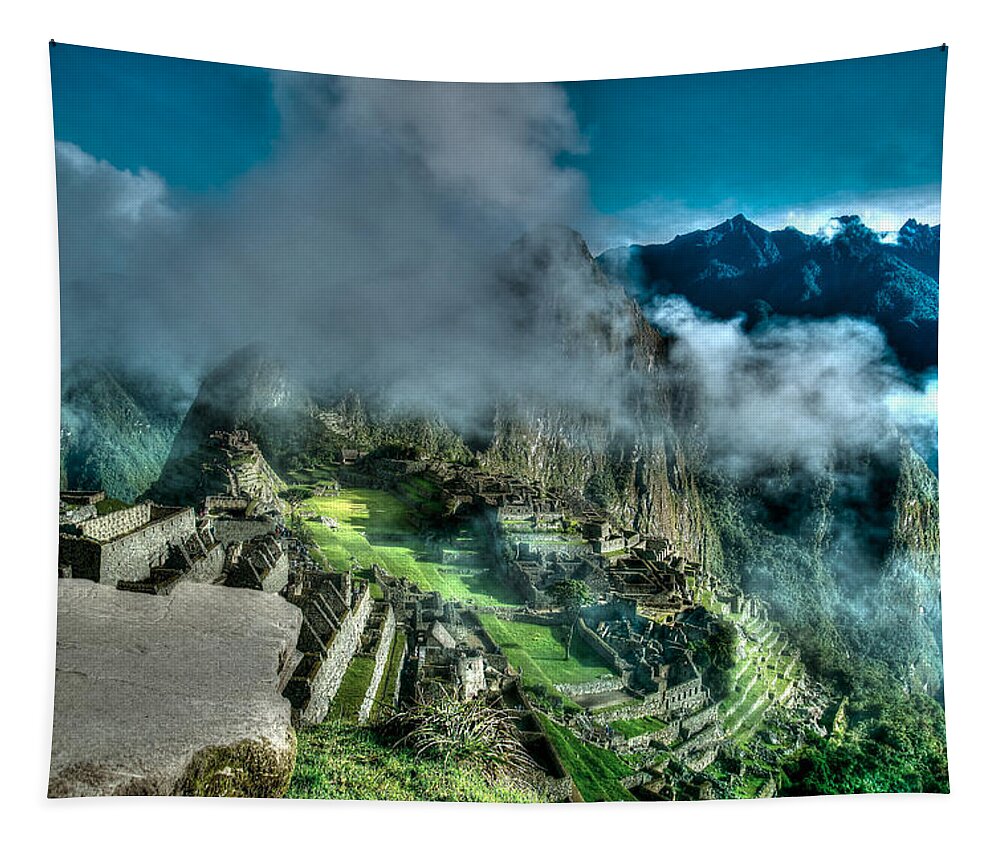Photograph Tapestry featuring the photograph Above The Clouds by Richard Gehlbach