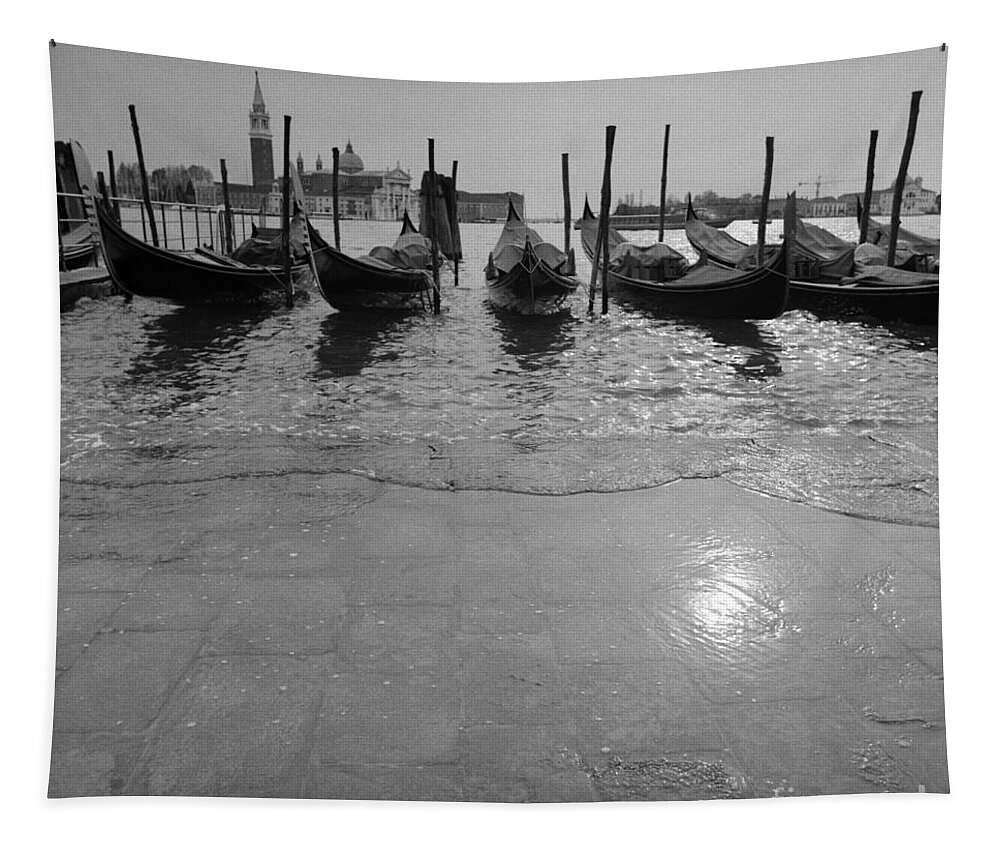 Venice Tapestry featuring the photograph Acqua Alta a Venezia by Riccardo Mottola