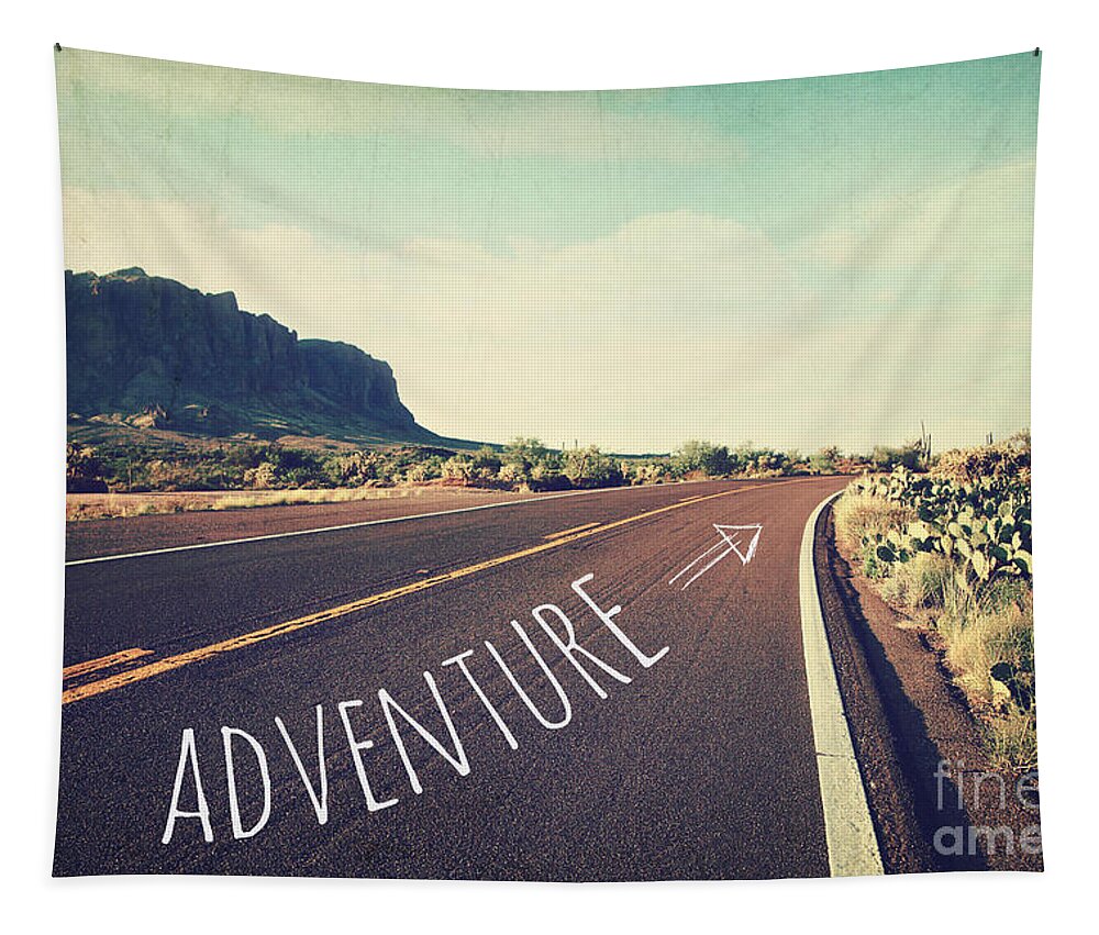 Landscape Tapestry featuring the photograph Adventure by Sylvia Cook