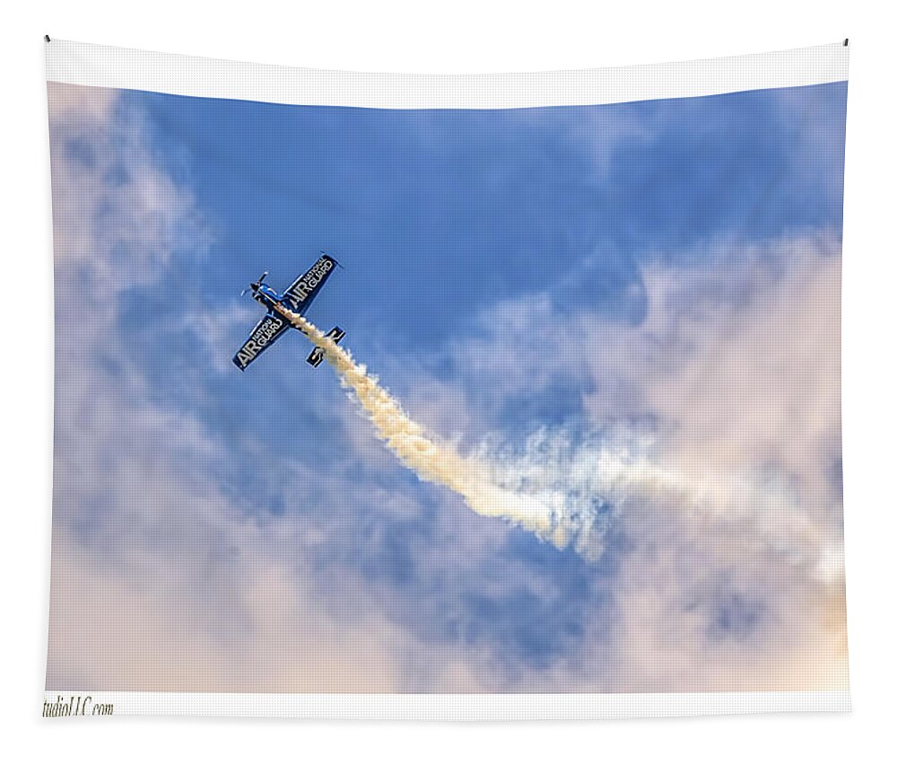 Aircraft Tapestry featuring the photograph Air Show Selfridge MXS by LeeAnn McLaneGoetz McLaneGoetzStudioLLCcom
