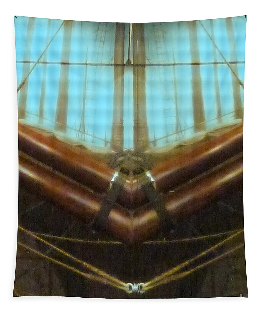 Fore Tapestry featuring the photograph All Fore Naut by Barbie Corbett-Newmin