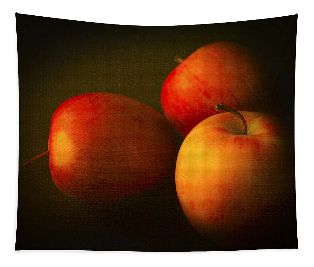 Kitchen Tapestry featuring the photograph Ambrosia Apples by Theresa Tahara