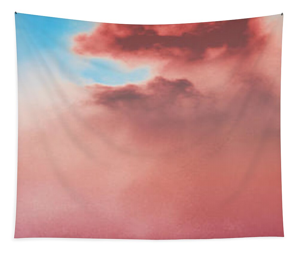 Cloudscape Tapestry featuring the photograph Cloudscape Impression by Kellice Swaggerty