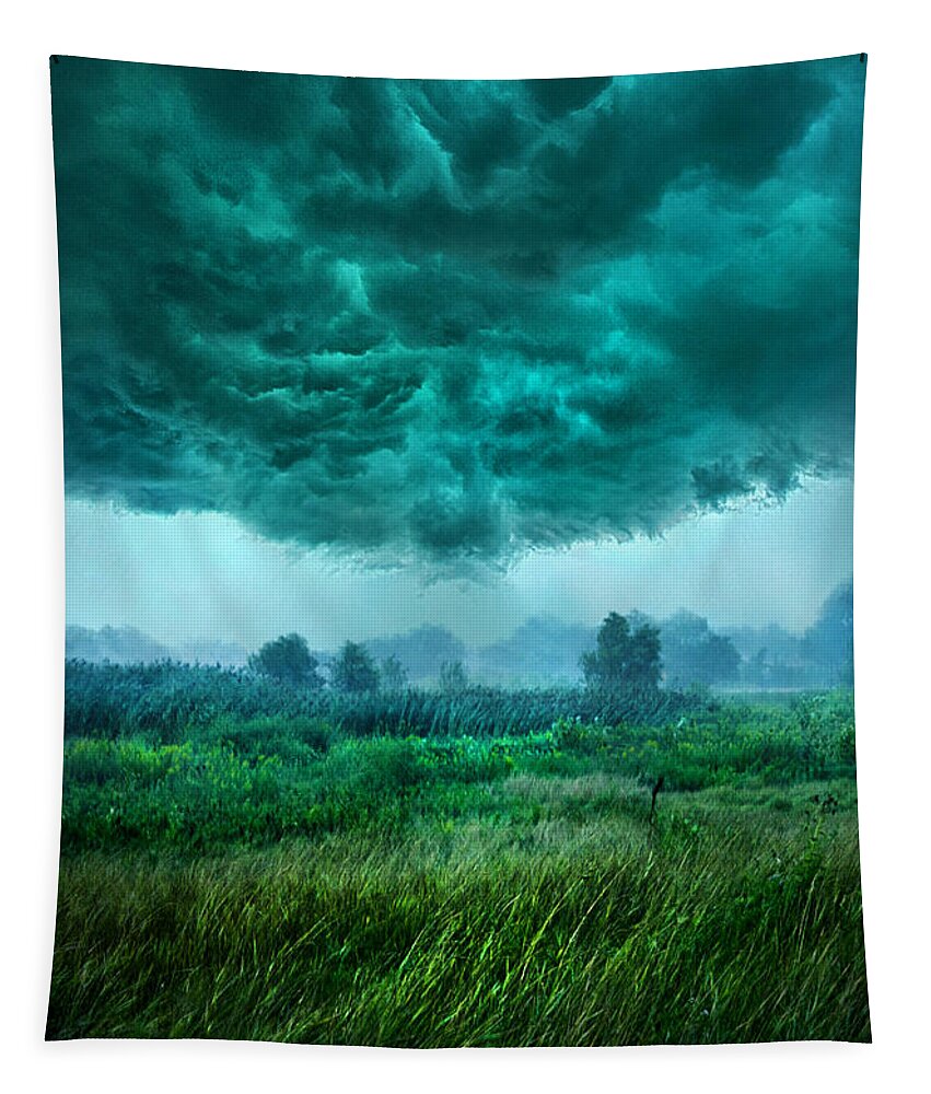 Storm Tapestry featuring the photograph And Then I Ran by Phil Koch