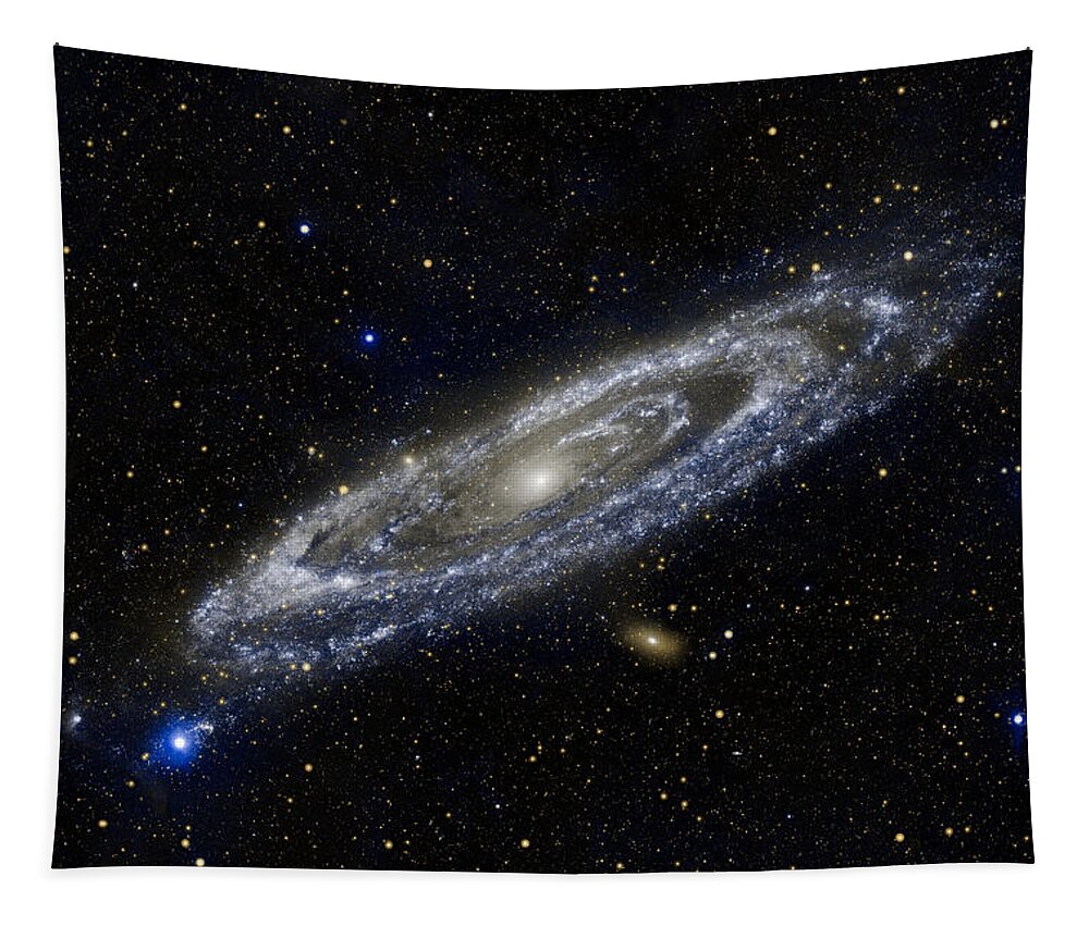 3scape Tapestry featuring the photograph Andromeda by Adam Romanowicz