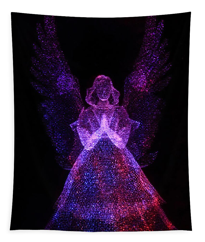 Dots Tapestry featuring the photograph Angel Dots by Shane Bechler