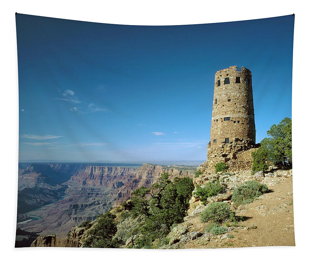 1980s Tapestry featuring the photograph Arizona Grand Canyon by Granger