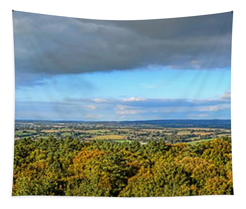 France Tapestry featuring the photograph Armorican Landscape by Olivier Le Queinec