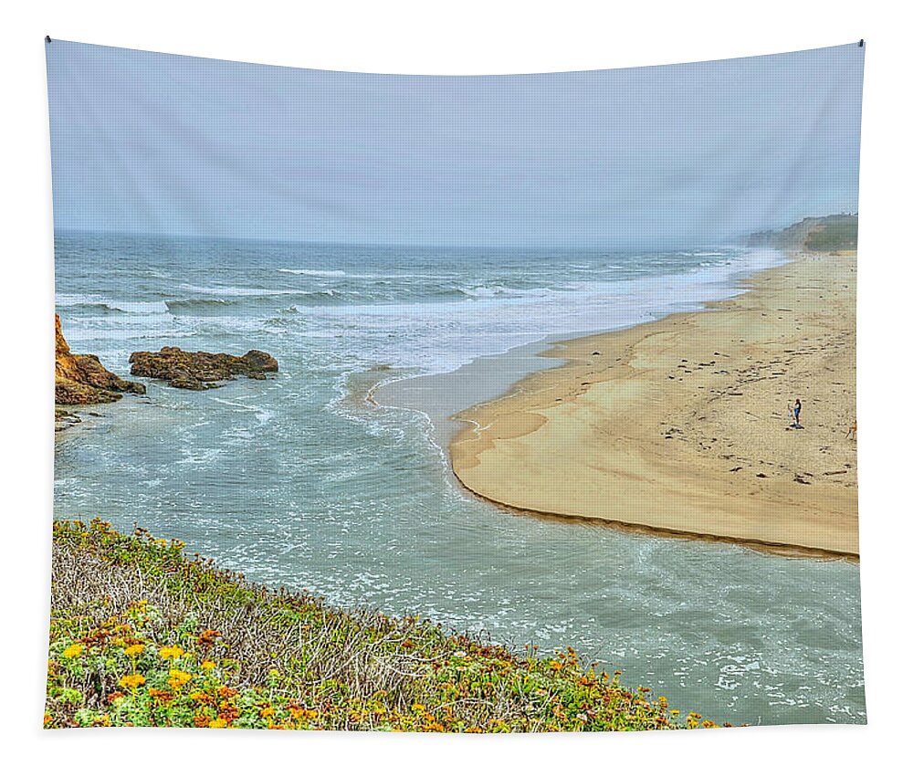Landscape Tapestry featuring the photograph Artists by Richard Gehlbach