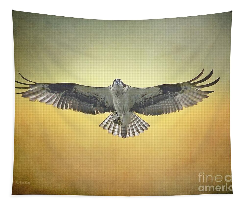 Bird Tapestry featuring the photograph Ascension by Heather King