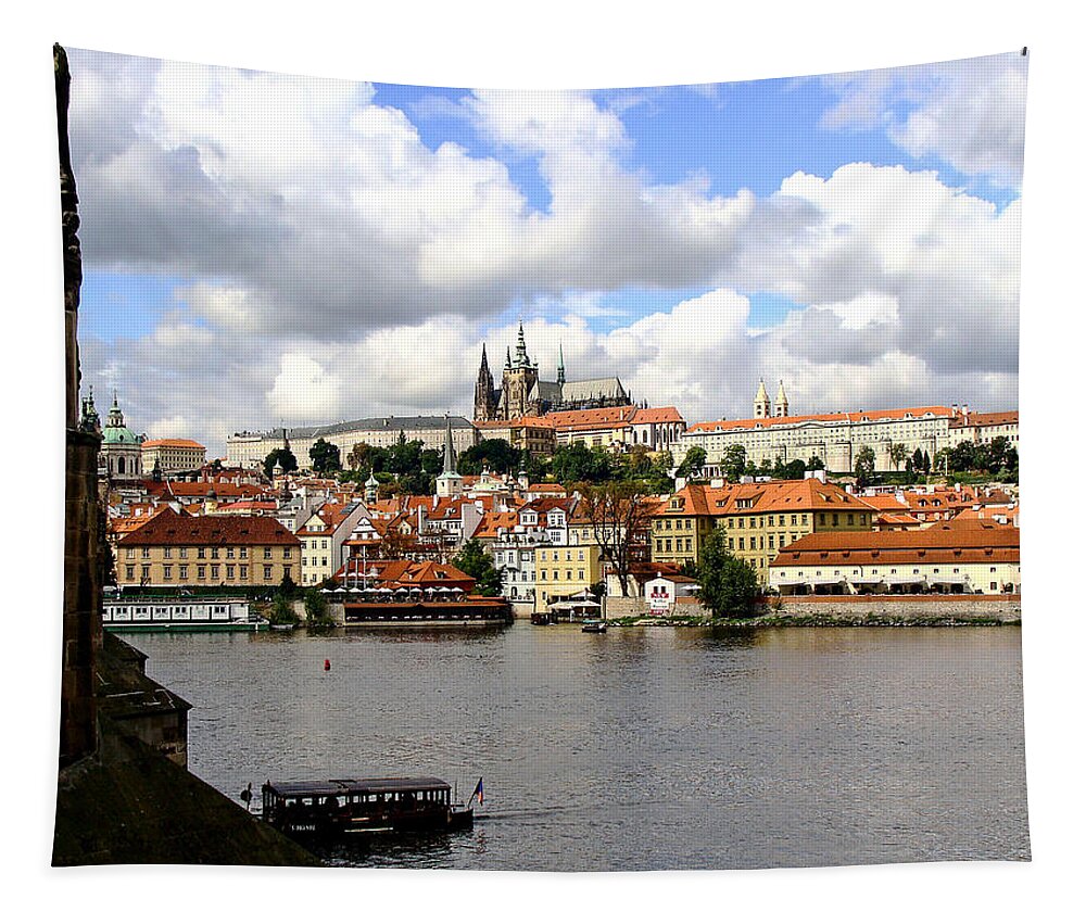 Prague Tapestry featuring the photograph Beautiful Prague by Ira Shander