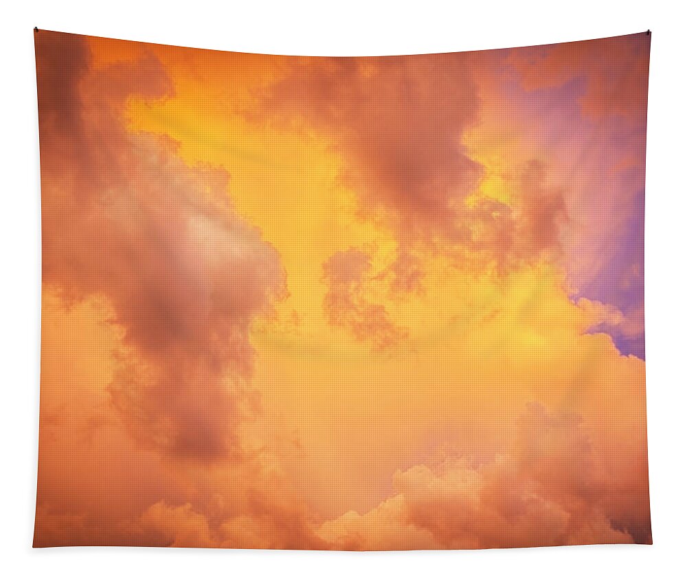 Clouds Tapestry featuring the photograph Before the Storm Clouds Stratocumulus 9 by Rich Franco