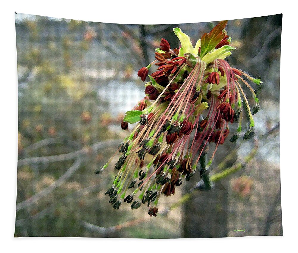Spring Tapestry featuring the photograph Beginnings by Kathy Bassett