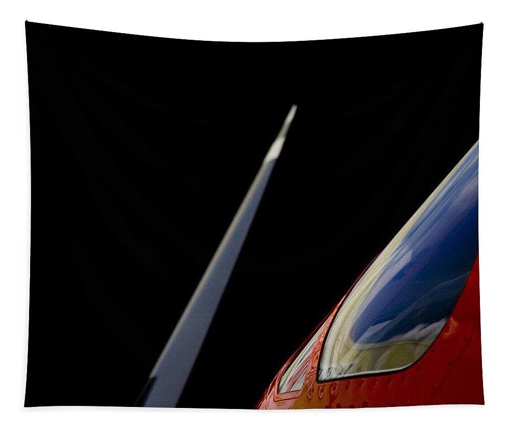 Pilatus Pc 12. Golden Eagle Tapestry featuring the photograph Blade Runner by Paul Job