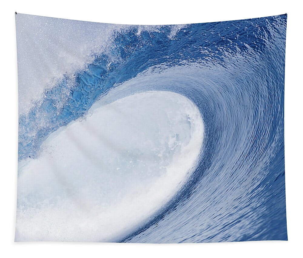  Ocean Tapestry featuring the photograph Blue Eye by Sean Davey