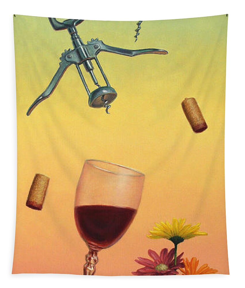 Still-life Tapestry featuring the painting Body and Soul by James W Johnson