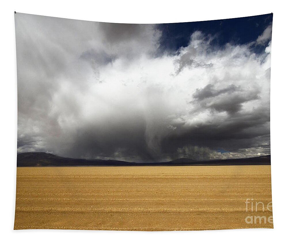 Bolivia Tapestry featuring the photograph Bolivia South America Landscape 1 by Bob Christopher